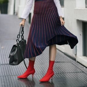 Zara knit midi skirt
